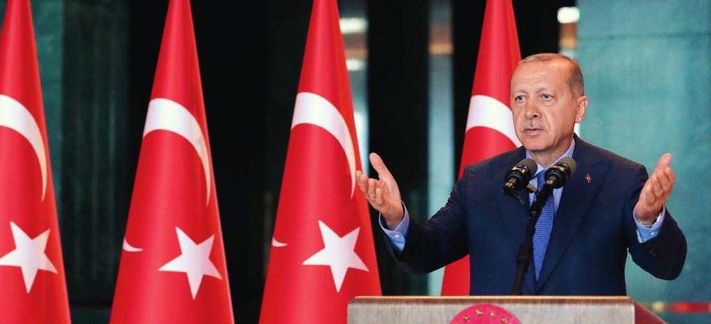 6 Turkiet har haft en imponerande ekonomisk tillväxt under president Recep Erdogan, men ekonomin har bland annat drivits av en hög andel lån från utlandet.