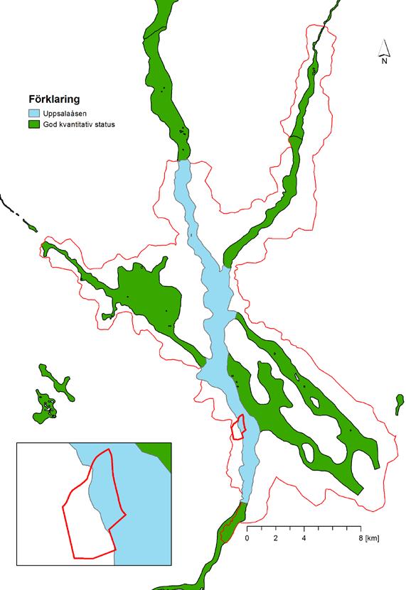 Vattholmaåsen-Salsta Vattholmaåsen-Storvreta Jumkilsåsen-Broby Sävjaån-Samnan Uppsalaåsen-Uppsala Uppsalaåsen-Fredrikslund Figur 5.