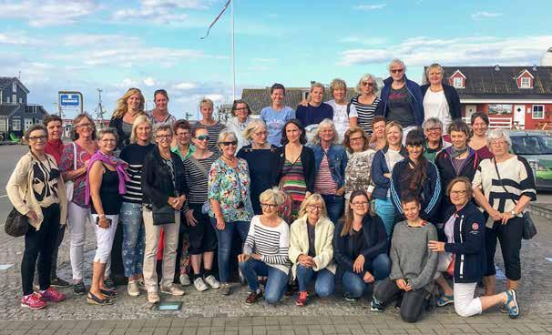QVINNA OMBORD FOTO Bente Oleander Tjejeskader till Läsö 2017 med Qvinna Ombord Redan på förträffen en vecka innan avfärd började det pirra; snart skulle jag få komma ut och segla igen.