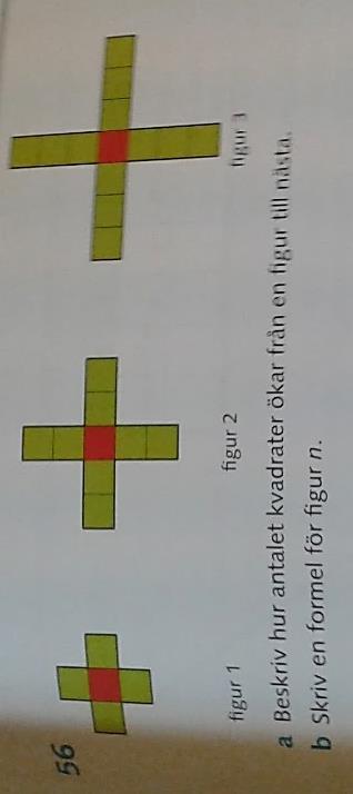 I figur 7 (b) visas att de geometriska mönstren i årskurs 6 är mer komplexa och mer sammankopplade med tal.