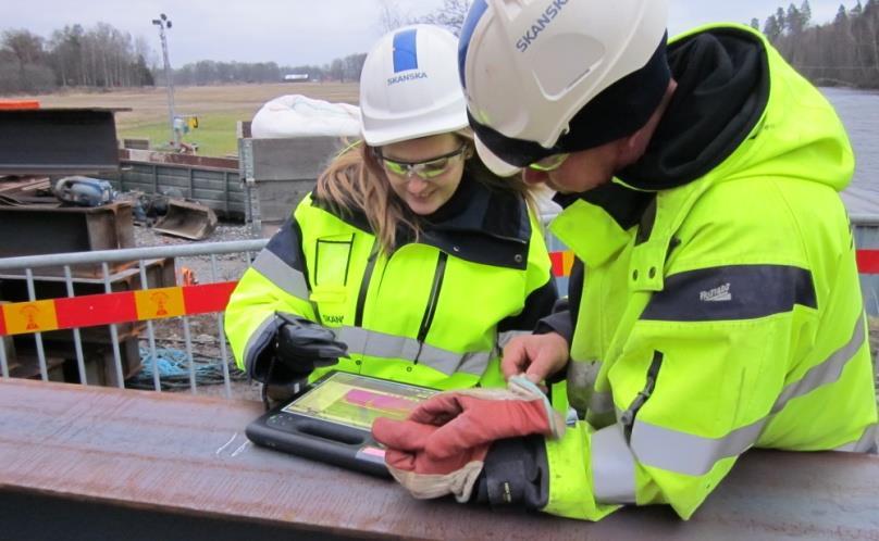 3. Modeller i produktion Mobilitet (surfplattor) i produktionen Används för papperslöst arbetssätt (appar)