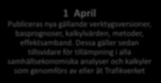 1 Mars (Internt) Ny reviderad trafikprognos samt
