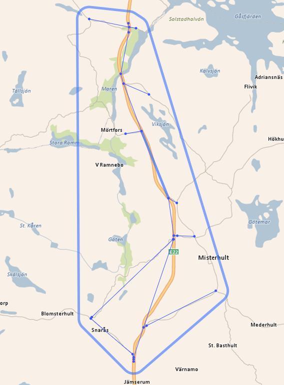 Basvägnät