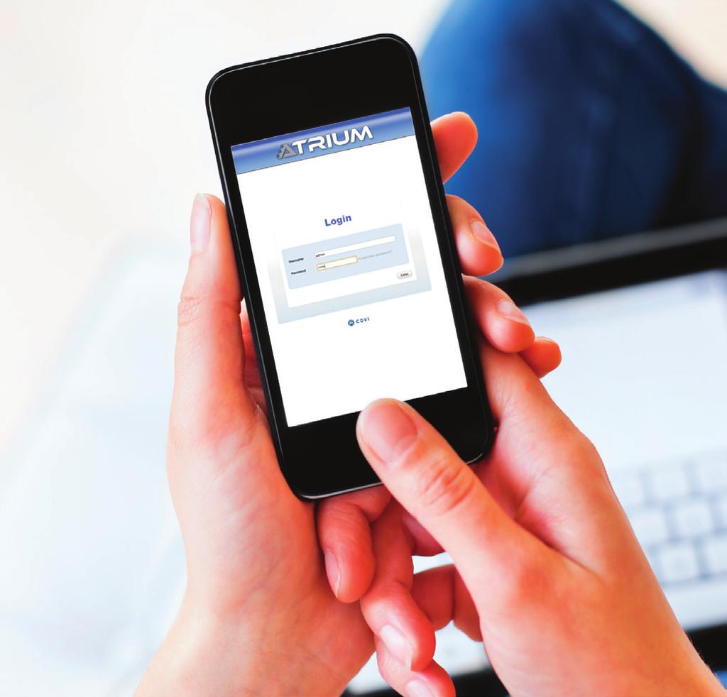 Flexibelt, modernt passersystem ATRIUM är ett modernt passersystem som är anpassat för små till medelstora kontor, butiker, förvaltningar och flerbostadsfastigheter med upp till 100 dörrar och 10.