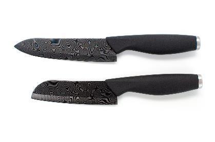 Kockknivset Numazo Knivset i keramik bestående av kockkniv och en santokukniv.