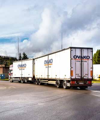 Verksamhet och erbjudande FÖRSÄLJNING OCH DISTRIBUTION Fokuserad försäljning skapar värde för kunden Ovako producerar stål som används i en mängd olika applikationer.