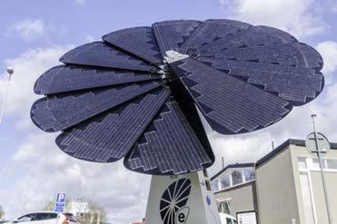 Totalt 58 m 2 (36 st paneler á 1,56 m 2) SunPower