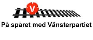 diskussion långt utanför vårt eget parti, om hur en modern och framtidsinriktad järnvägssatsning i vår region skulle kunna se ut.