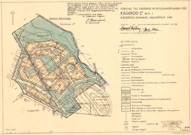 Detaljplaner För del av planområdet gäller Byggnadsplan för område vid Kågeröd järnvägsstation från 1936 med kommunens akt nr. 108 (12-KÅG-172).