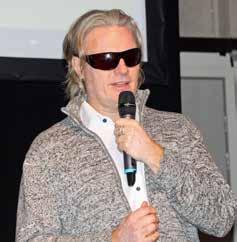 Johan Seige pratar tillgänglighet under turnén Funki4D.