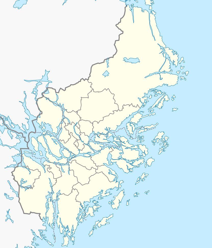 Geografisk fördelning projektportföljen Aktuella projekt Geografisk fördelning Luleå Norrtälje 333 289