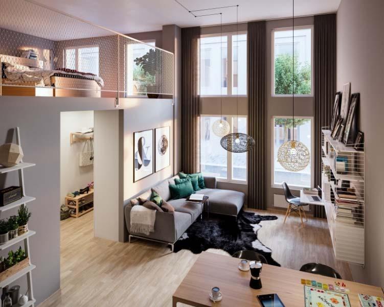Aktuella projekt Metronomen (Telefonplan) består av 188 bostadsrätter med en total BOA om cirka 7 600 m 2.