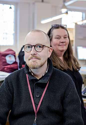 Marie Eriksson, SATS i Signalfabriken Vi ligger centralt till här i Signalfabriken.