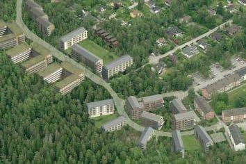 Urval av projekt under planprocess Tumba Skog, Botkyrka +