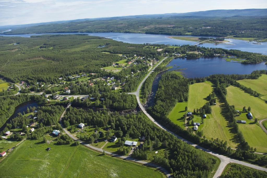 Odlingslandskap/ älvdalarna Odlingslandskapet finns kring Bodens centralort och längs Lule- och Råne älvs älvdalar.