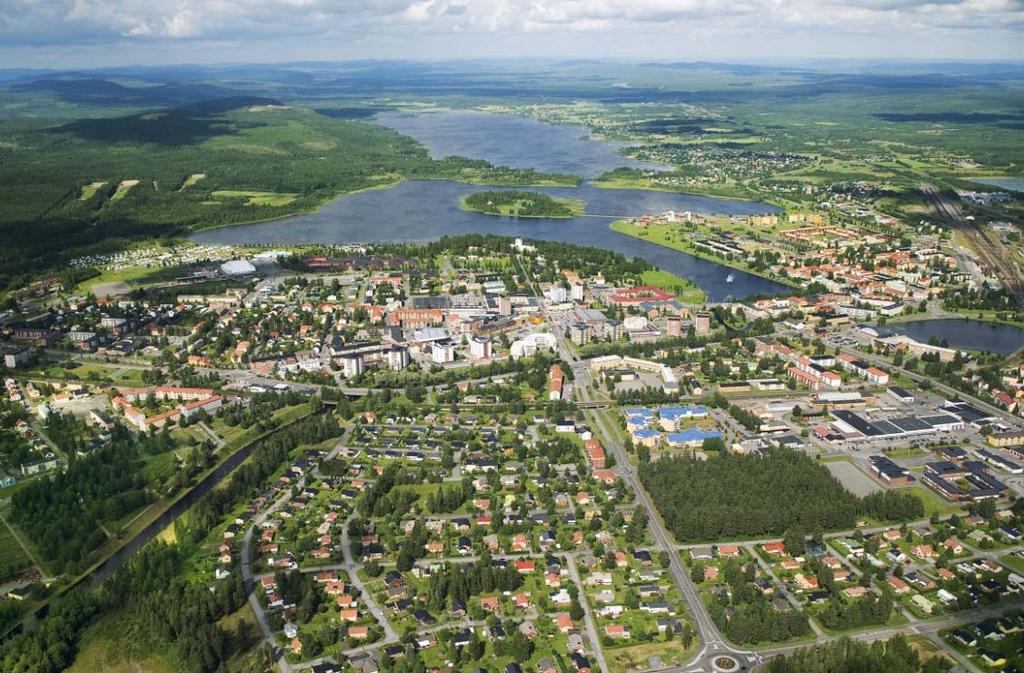 Tätorten Tätortslandskap finner man i de större orterna i kommunen, bl.a. i Boden, Sävast, Vittjärv och Harads.