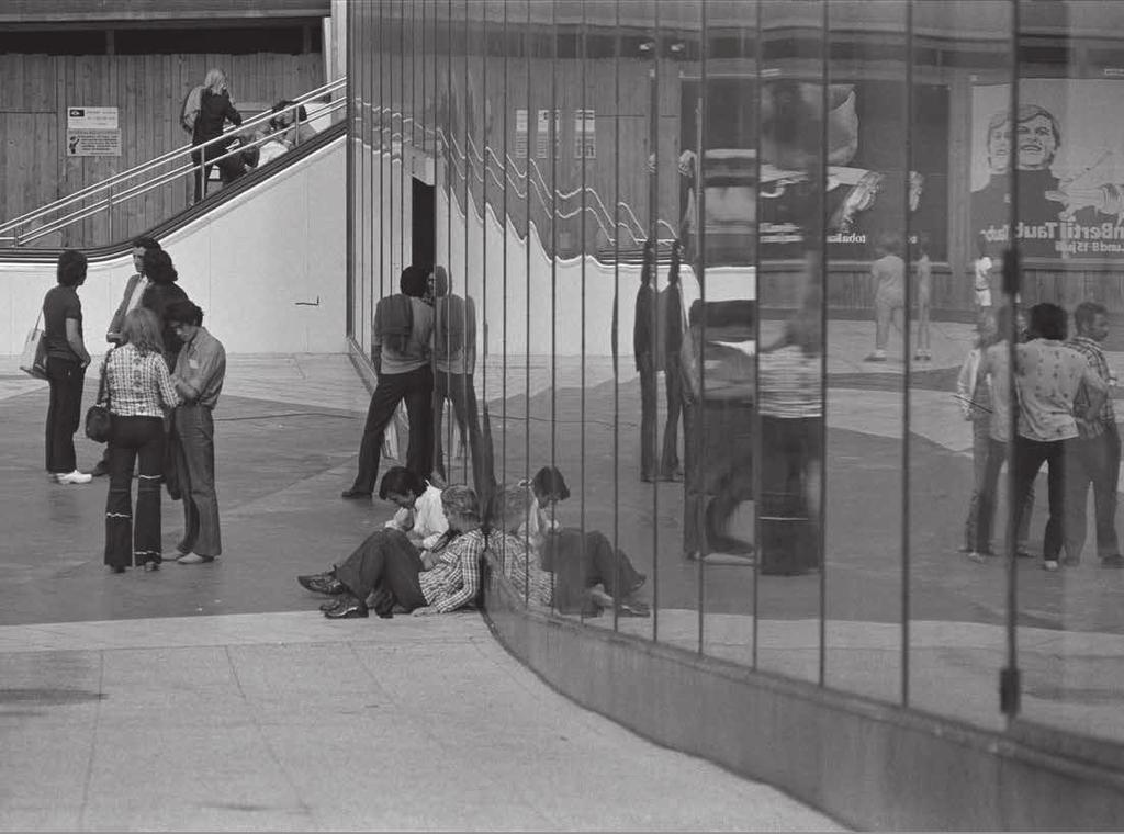 Plattan, Sergels torg, Stockholm, 1971.