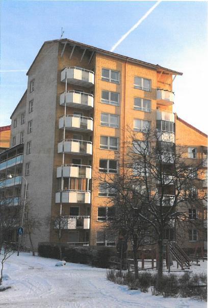 P 7494-15, Solna Inglasning av balkonger under