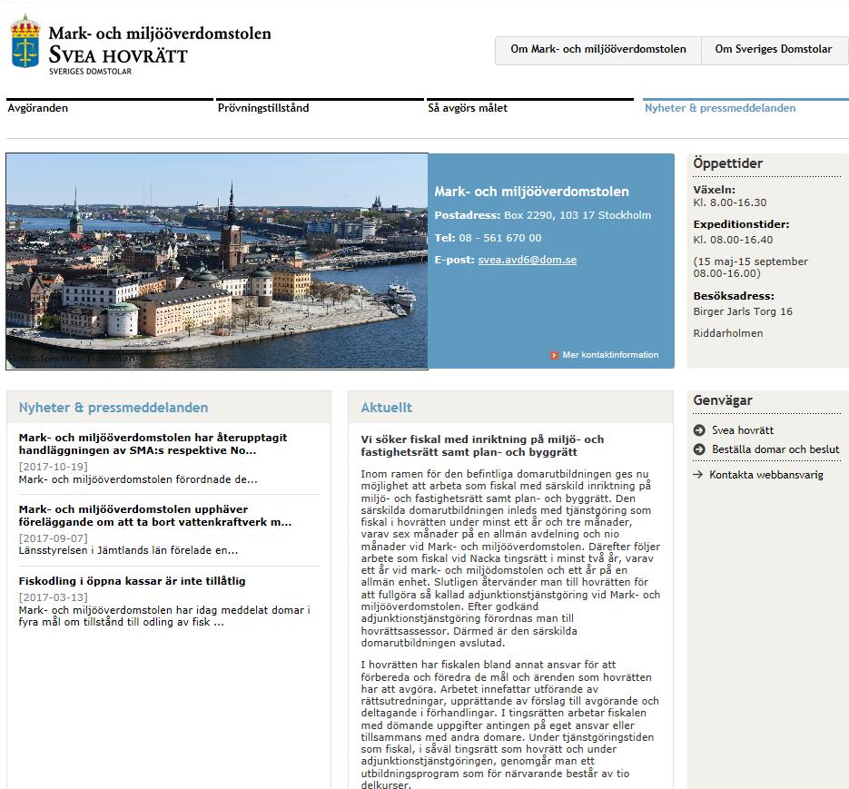 Mark- och miljööverdomstolen Svea Hovrätt. Tommy Åström, tekniskt råd - PDF  Gratis nedladdning