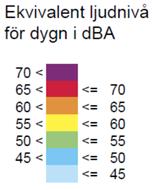dessa platser vara relativt bullerskyddade.
