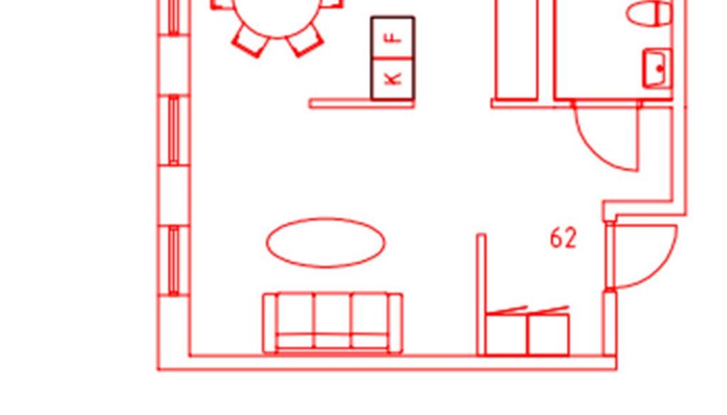 Bullerskyddsskärm Bullerskyddad sida Ljudabsorbent i tak Figur 3. Exempel på bullerskyddad sida för ett rum.