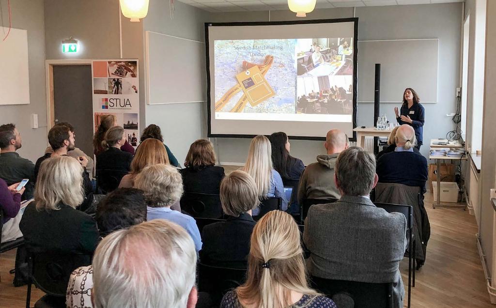 BESÖKSNÄRING Heldag om framtidens turism Den 7 november höll Sörmlands Turismutveckling ett framtidsseminarium för besöksnäringen i Sörmland på Bruket i Hälleforsnäs.