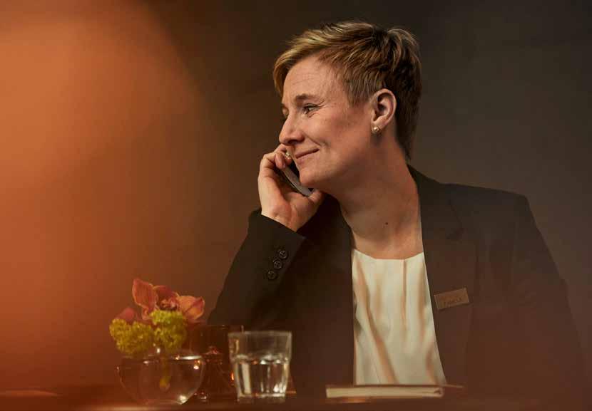 LEDANDE KOMMERSIELL PLATTFORM HOTELLDIREKTÖRER ÄR NYCKELPERSONER Alla Scandics hotelldirektörer spelar stor roll i koncernens framgång både vad gäller lönsamhet och att kulturen lever och utvecklas