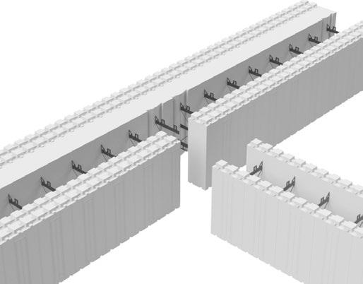 Längden anpassas genom att man kapar ett block i varje skift. Skarvarna sätts över varandra. 14 17 Fig.