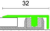 trä / Alu Unisystem Plus / Basis 2,7 m
