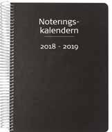 90 1255 19, Noteringskalendern Loggkalendern Kalender som används av elev/lärare