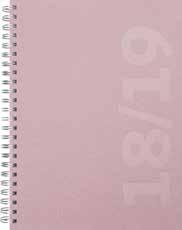8024 19, Compact, sand 90 8025 19, Senator A5, rosa 90 8026 19, Senator