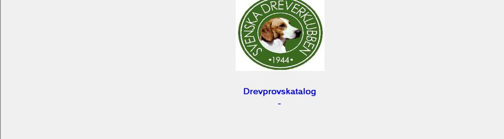 Du kan också hitta programmet via startmenyn > Alla program > Dreverdata Första gången du startar programmet så ser det ut så här: Börja med att klicka på registrering för att registrera