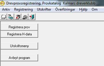 3.6. AVRAPPORTERING/EXPORT AV DATA När allt är färdigt så ska resultatet rapporteras in till