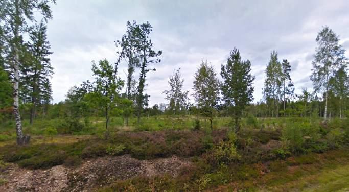 Område F är väl synligt och har stor tillgänglighet i direkt anslutning till en större trafikled, väg 15.