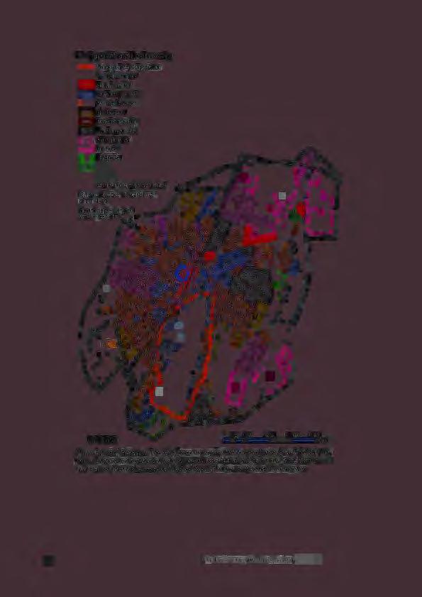 Fördjupad översiktsplan Osby -- Gong~el vag Osbysjon runt = Framtida Yil<lig vag - Hand~ -centrum B Almanna b~dllr ~ Bofin1f~ga boslador D Nya boslllder LJ Boslade r utved\ling ~ Utredningsomrade E