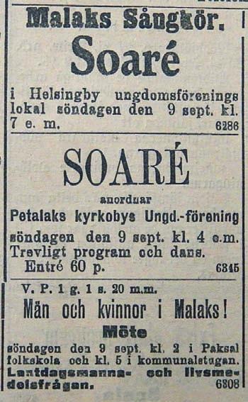 100 För seklet sedan och åtgärda läget. Nämnden förordnade bl.a. en nödmatinstruktris att lära folk tillreda närande rätter av enkla ingredienser.