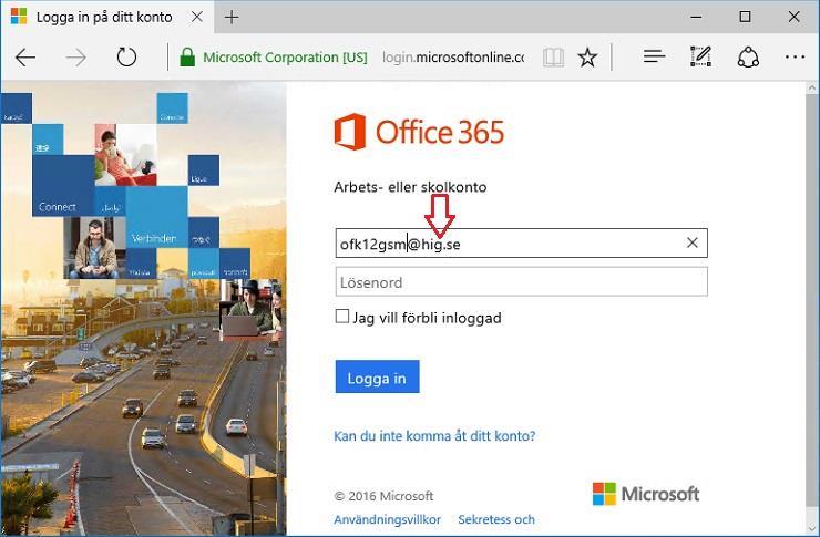 Gratis Office-paket Som student vid HiG har du möjligheten att installera Microsofts Office-programvaror