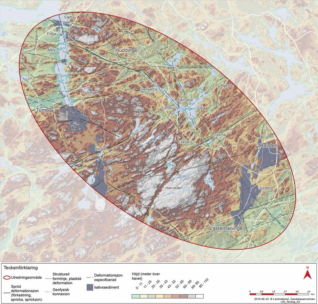 4 Varför landsapet ser ut och fungerar som det gör Landsapets geologisa utvecling ligger till grund för hur landsapet har formats över tid.
