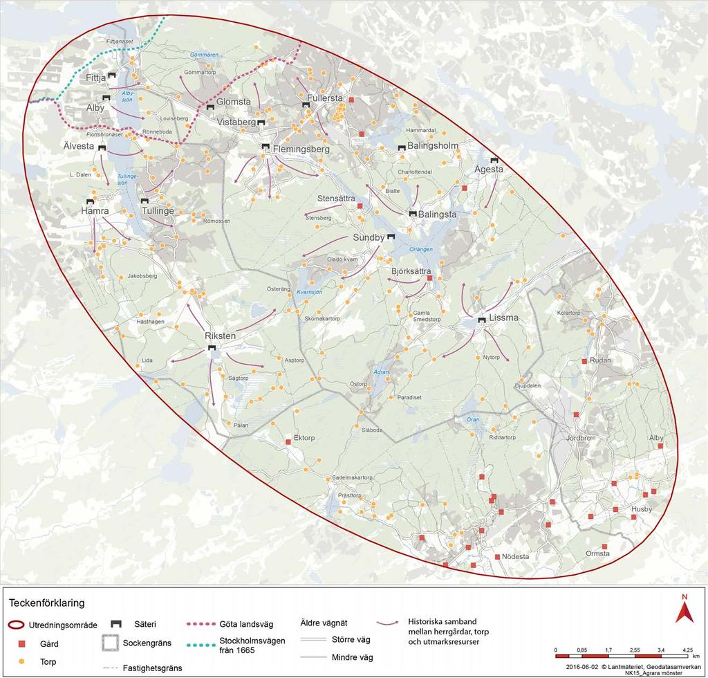 Det smala sundet mellan Albysjön och Tullingesjön har grävts ut för båttrafien.