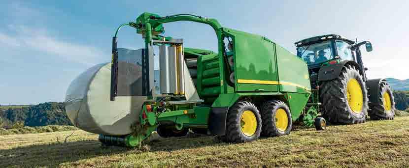 Utmärkt mostånd mot punktering och rivning: John Deere XtraFilm sträckfilms exceptionella styrka gör den mycket motståndskraftig både mot punktering och rivning.