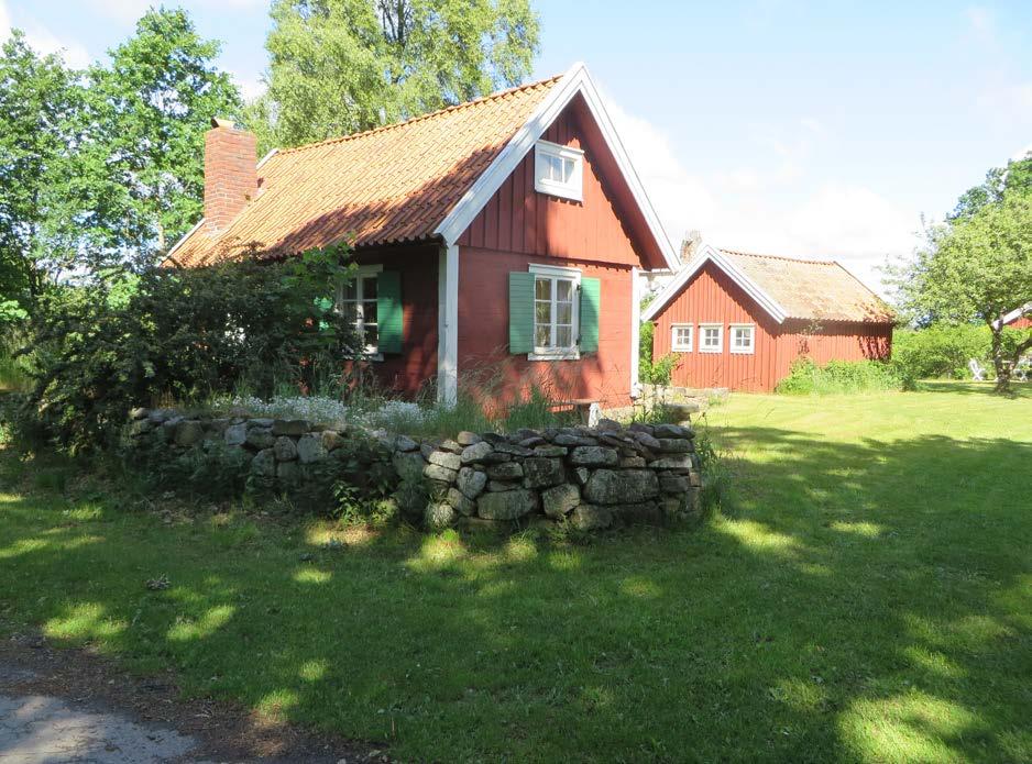 Vägmiljö och stenmurar i