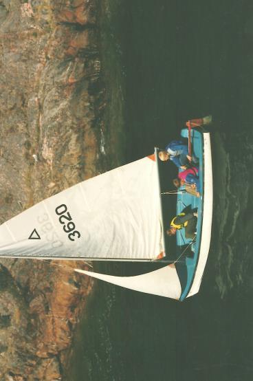 1982 Seglarläger på Sundby gård, Valborgsfirande med