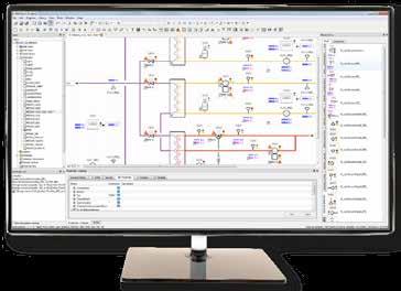 Effektivt design och konfigurering En stor fördel med WideQuick är det gemensamma utvecklingsverktyget WideQuick Designer som används för all konfigurering oavsett om det är en HMI-, SCADA- eller