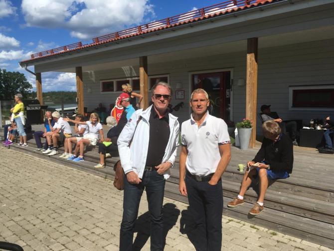 Den 4 juli var Anders Hammarström, som är en av SGF:s nya Klubbrådgivare, på besök på!