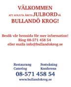 24 nov 17 dec Inkl. glögg & kaffe. Barn 0-4 år GRATIS.