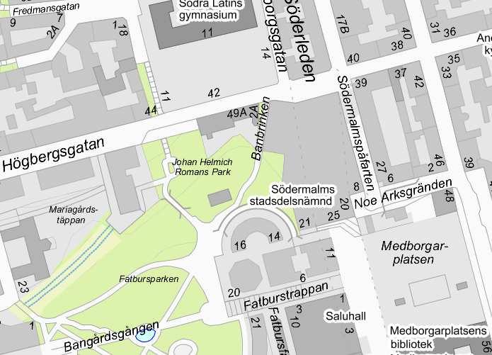 STADSBYGGNADSKONTORET PLANAVDELNINGEN Anna Åsell 2013-04-05 Tfn 08-508 282 45 1(14) Plan- och genomförandebeskrivning Detaljplan för J H Romans Park, Södermalm 7:62 m fl i stadsdelen