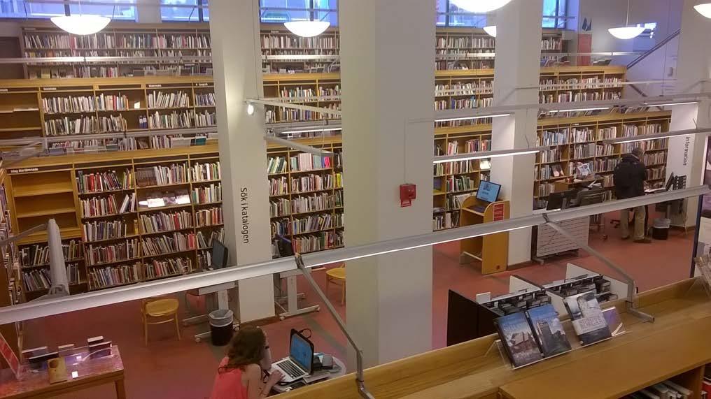 Tranströmerbiblioteket innan ombyggnaden. Foto: Cecilia Ranemo Nyckeltal kopplat till bibliotekslagen och biblioteksplaner Varje bibliotek har någon form av mål i sin plan för sin verksamhet.