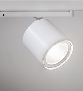 BEAM GA16 BEAM GA17 BEAM T BEAM T MINI LED-spotlight med nya GA16-adaptern för snygg integration i skenan. Beam finns i fyra olika spridningsvinklar och bestyckning 33W och 3000K B.BBL som standard.