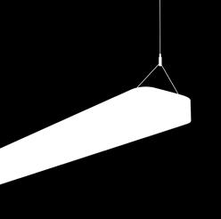 LEDVANCE LINEAR INDIVILED DIRECT/INDIRECT Homogen ljusfördelning och minskad bländning (UGR < 6) tack vare IndiviLED optik Tak- eller pendlad montering av en eller flera armaturer i en ljuslinje