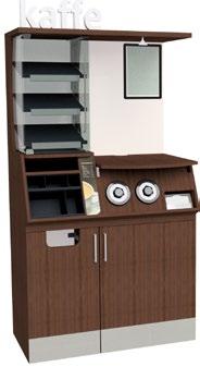 KAFFEMODULER Kaffemodul 875 Nättaste modellen i Robusta-serien. Komplett med alla tillbehör men bara 875mm bred.